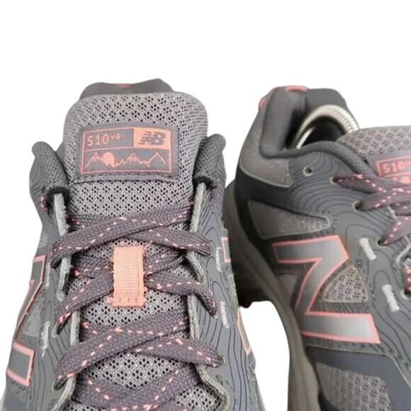 New Balance Shoes Womens 9.5 Trail Running Athletic Sneaker Active Comfort Gray - Picture 5 of 14